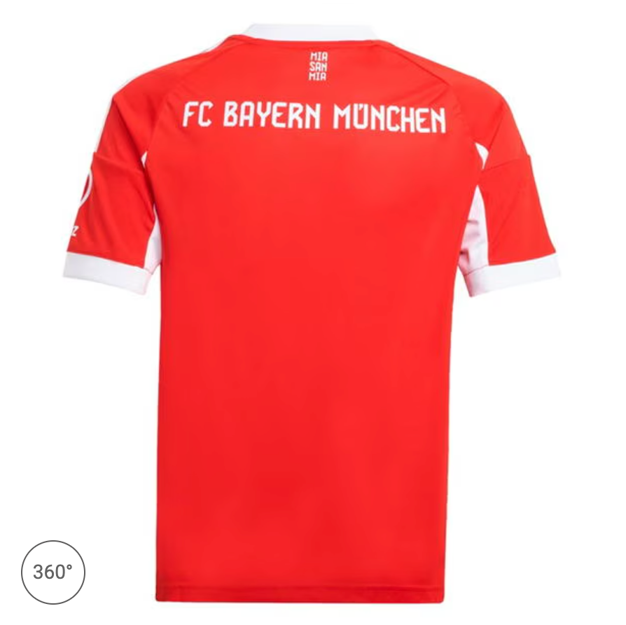 Bayern Munich Adidas Home Kit 2025-26