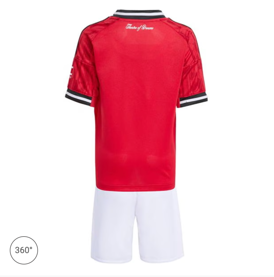 Man Utd Adidas Home Kit 2025-26