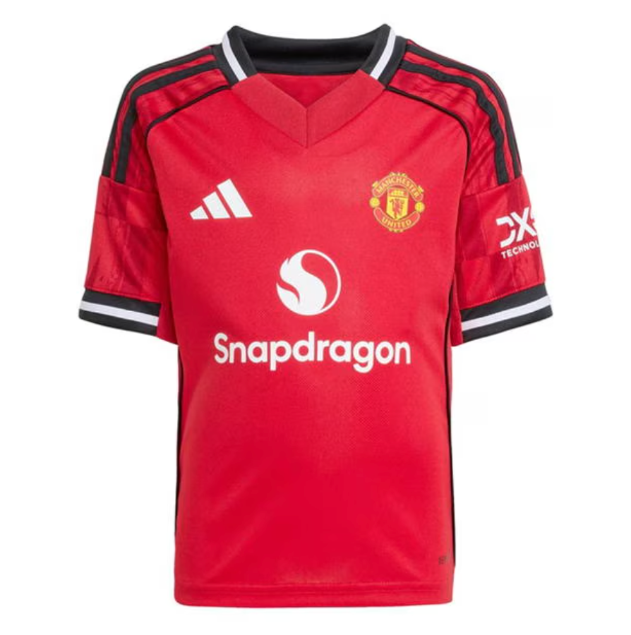 Man Utd Adidas Home Kit 2025-26