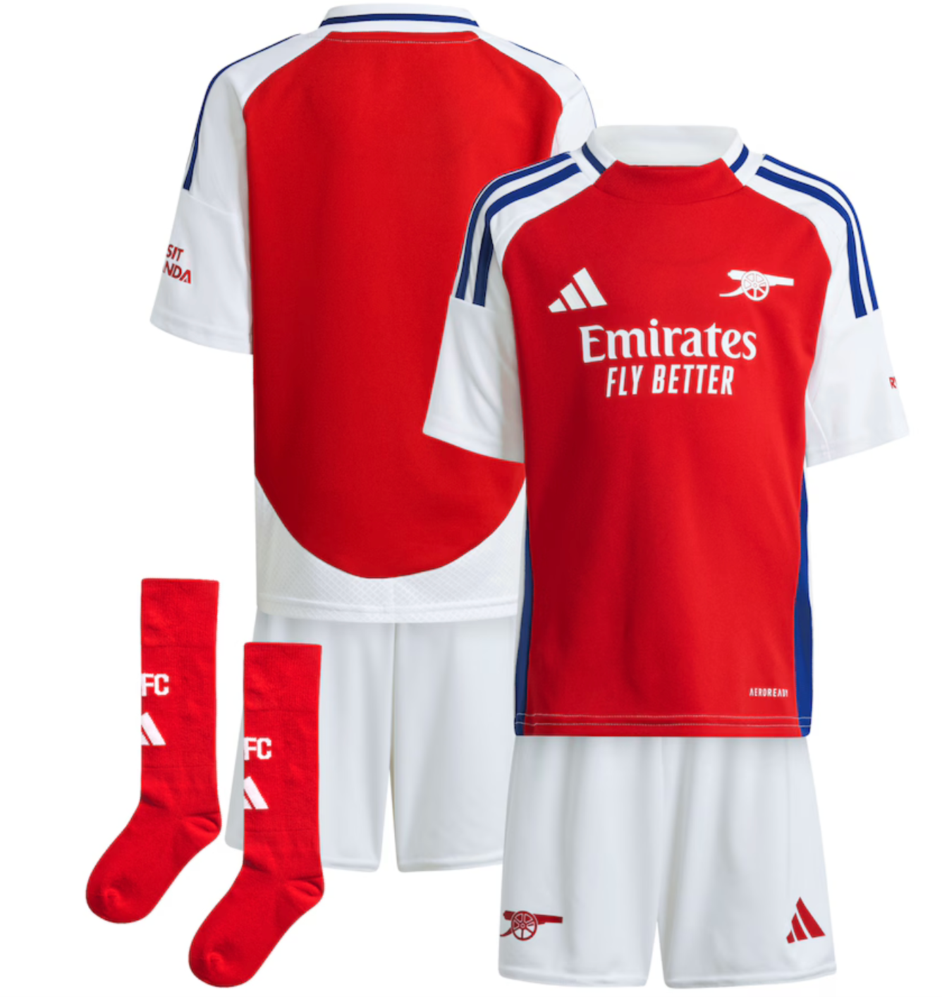 Arsenal Adidas Home Kit 2024-25