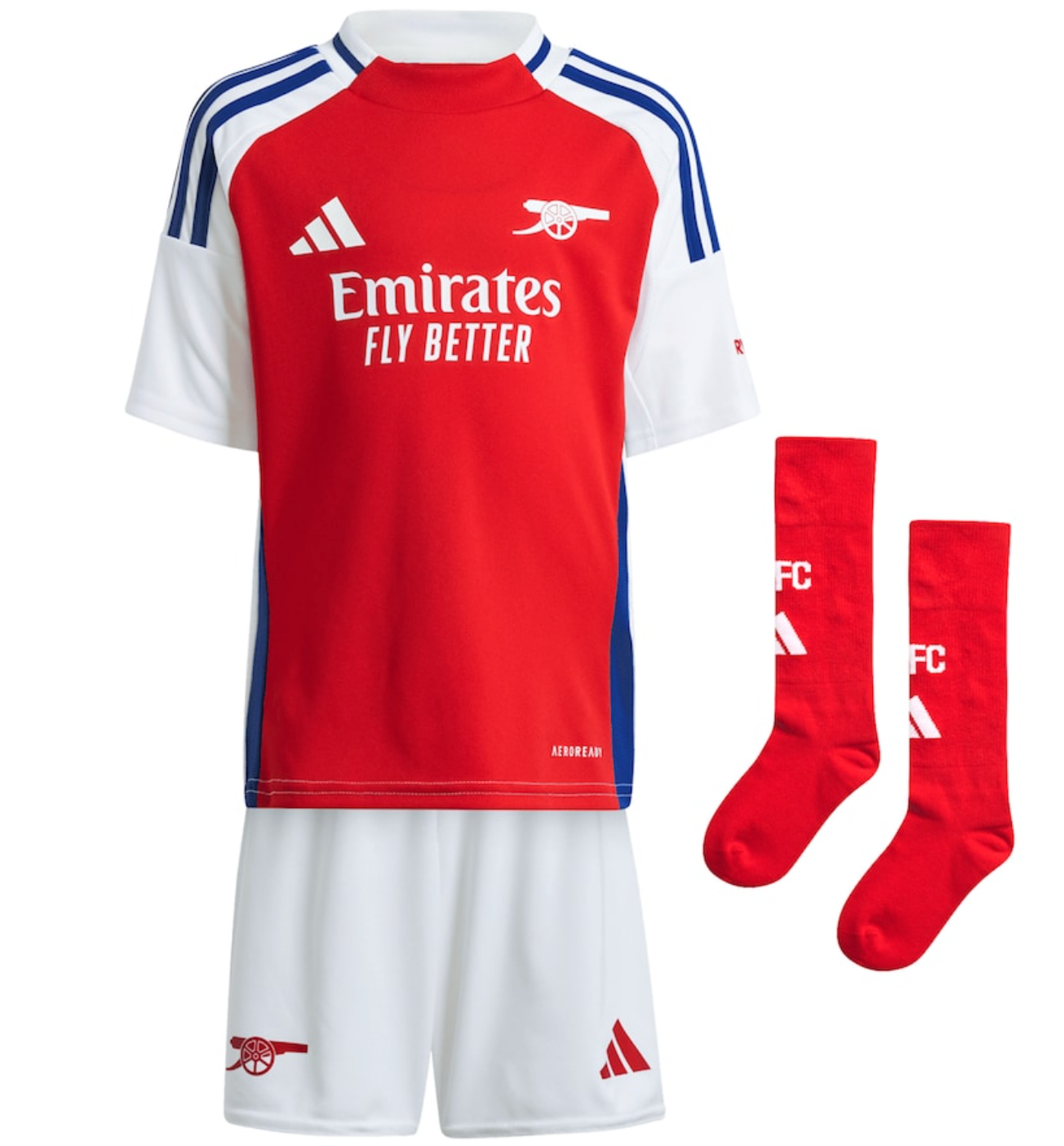 Arsenal Adidas Home Kit 2024-25