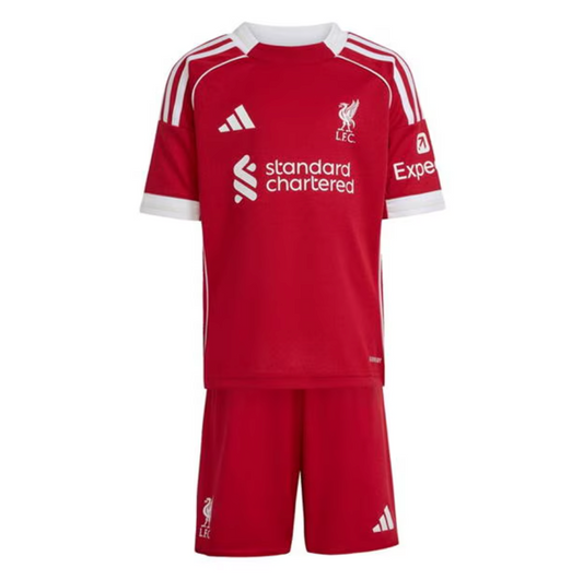 Liverpool Adidas Home Kit 2025-26