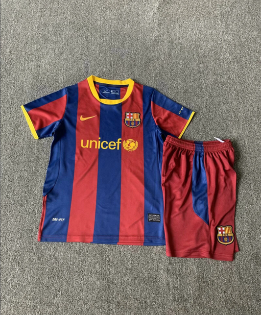Retro 2010 Barcelona Home Kit
