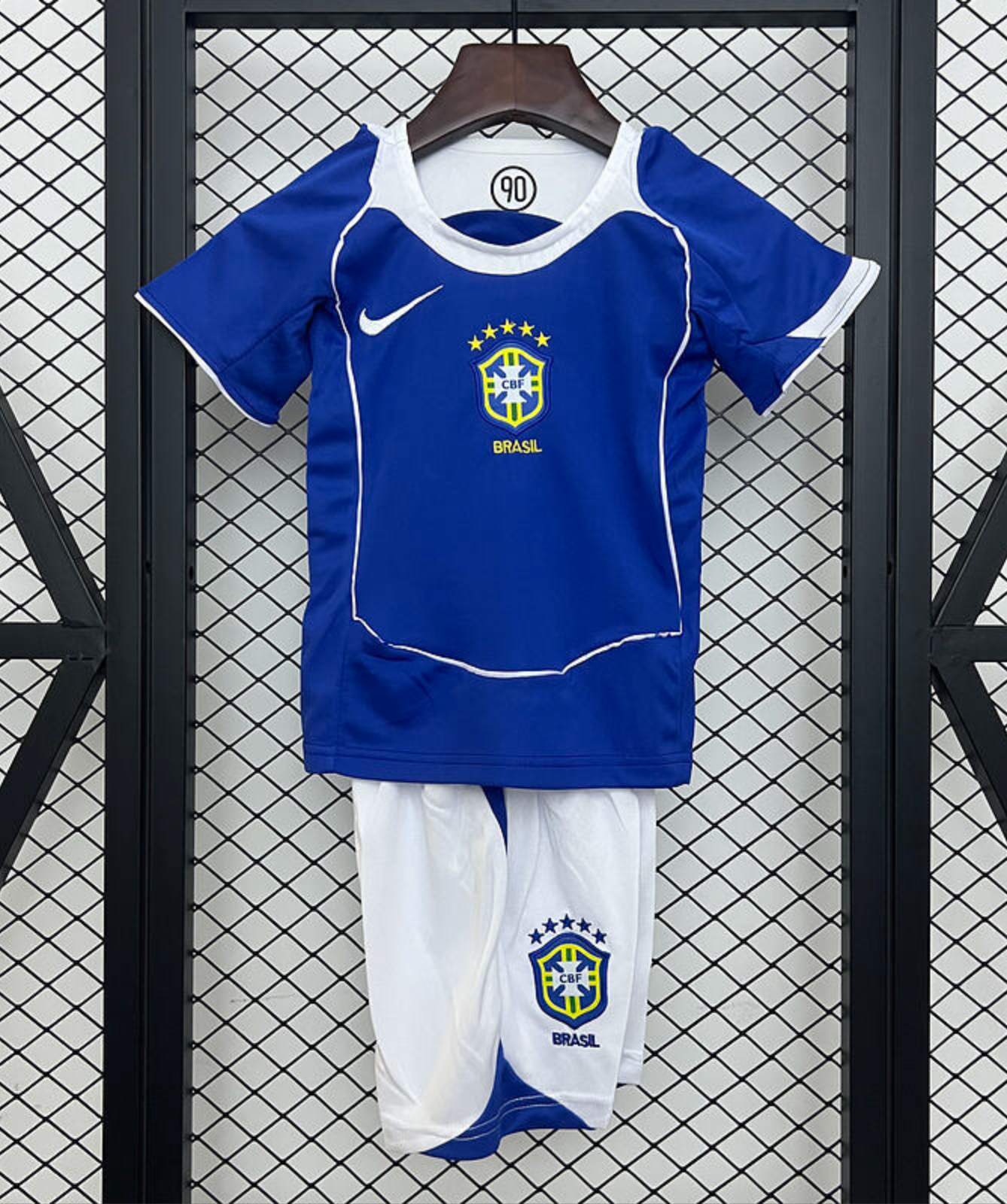 Retro 04 Brazil Away Kit