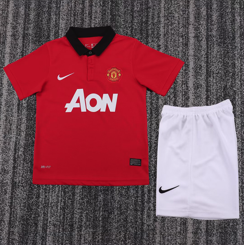 Retro 2014 Man Utd Home Kit