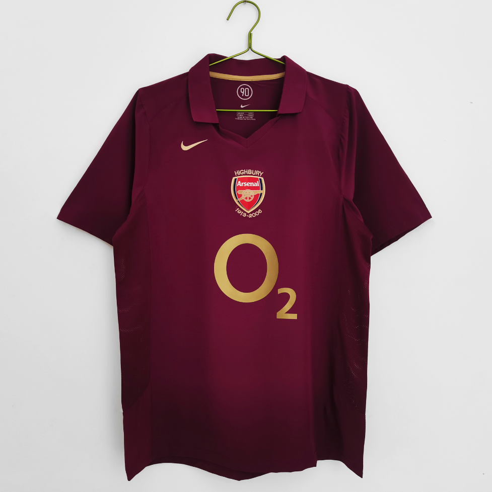 Retro 2006 Arsenal Home Top
