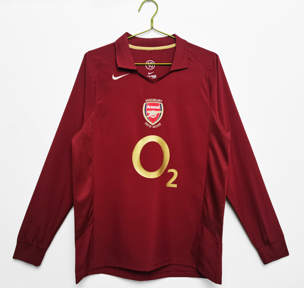 Retro 2006 Arsenal Home Top
